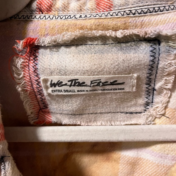 We The Free Plaid Women's shirt jacket - Picture 3 of 4